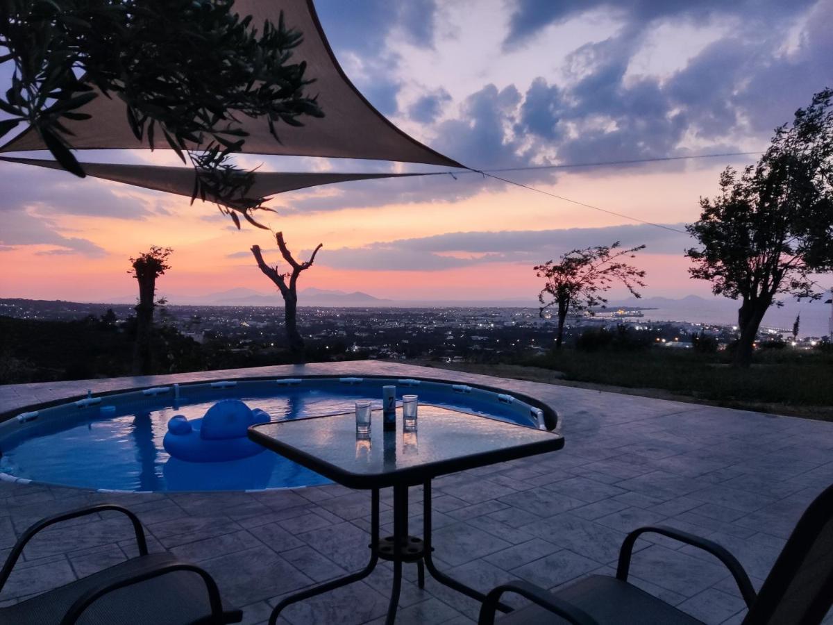 Yiorgos, Amazing Sunset View House Lejlighed Psalidi  Eksteriør billede